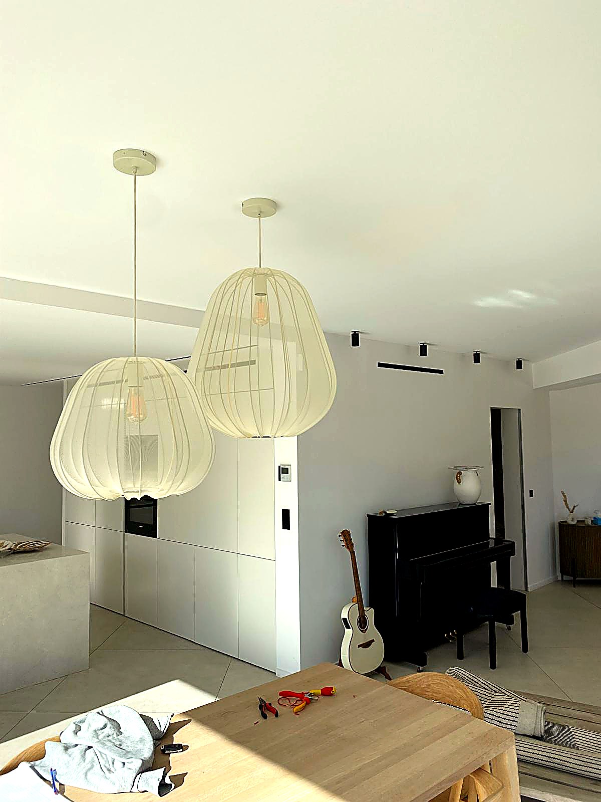 Suspension design en cuisine