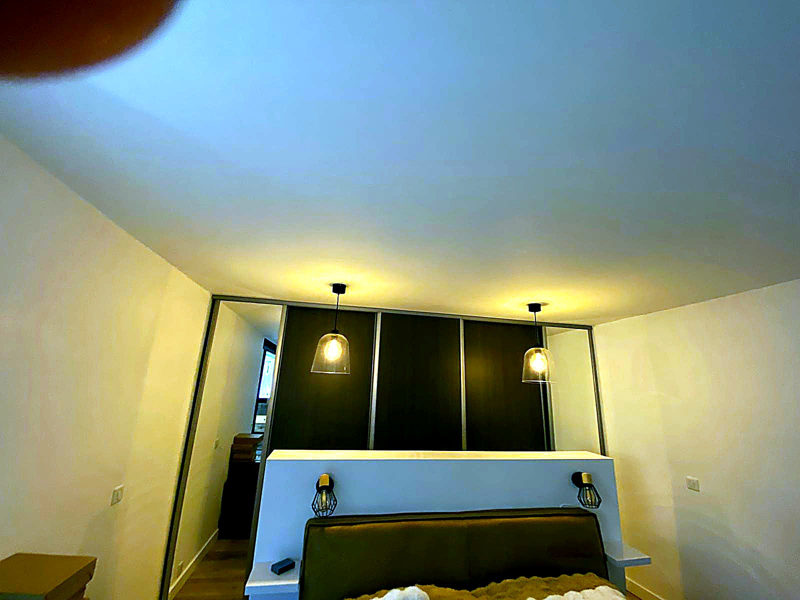 Éclairage tamisé chambre